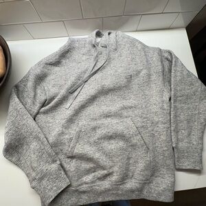 Figs Heather Gray Hoodie